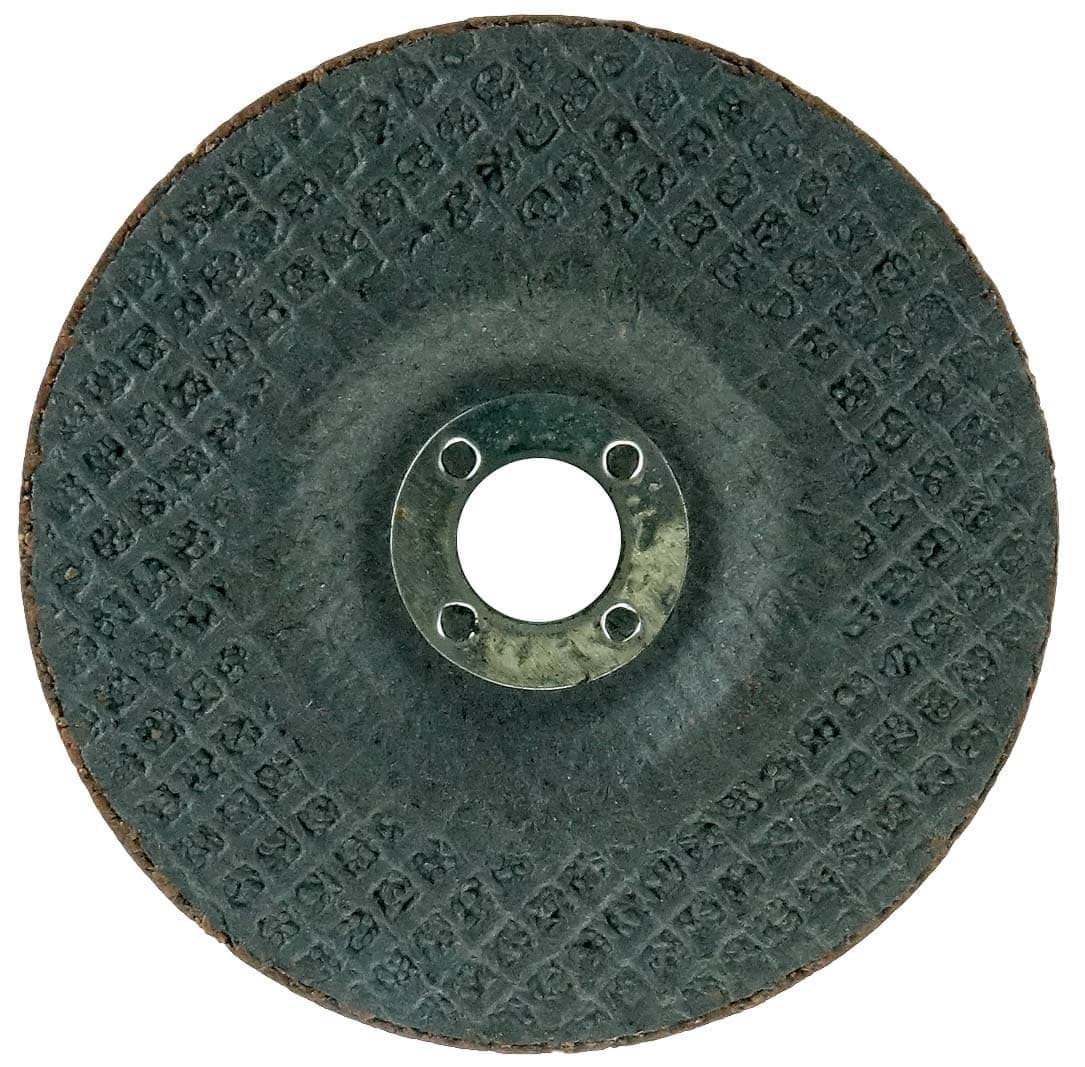 Picture of 4" x 1/4" Wolverine Type 27 Grinding Wheel, A24R, 5/8" Arbor Hole