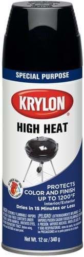 Picture of Paint Aerosol Industrial Krylon – Black High Heat 