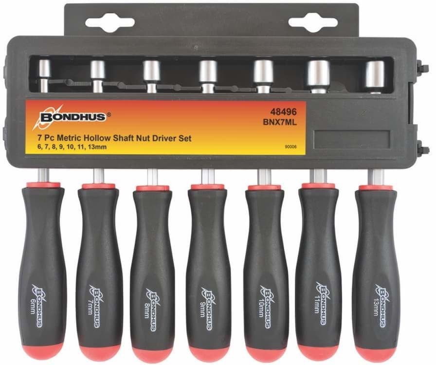 Picture of Set 7 Hollow Shaft Nut Driver 6-13mm
