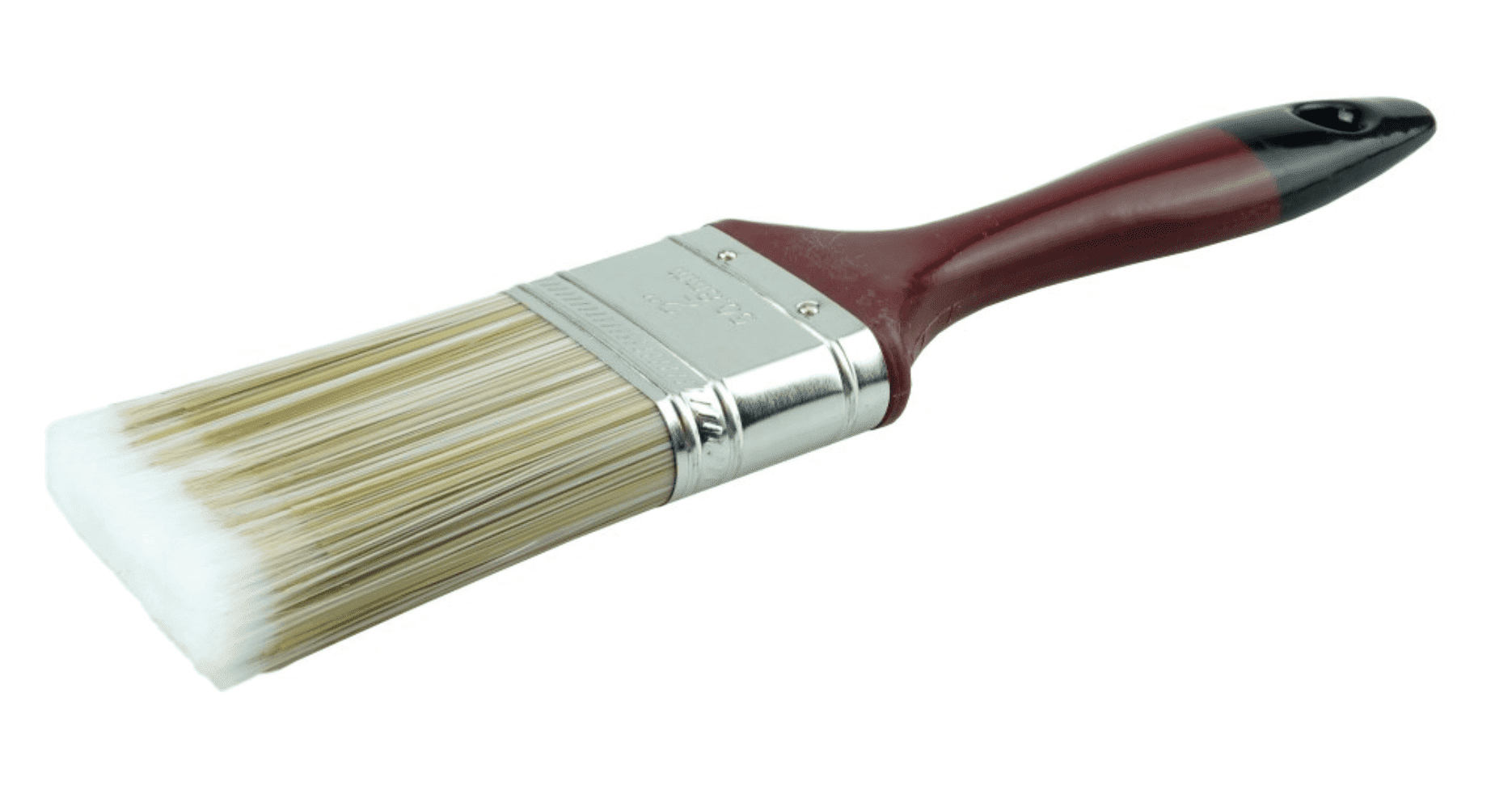 Picture of 2" Varnish Brush, Poly/Nylon Fill,  2-3/4" Trim Length, Red Foam Handle