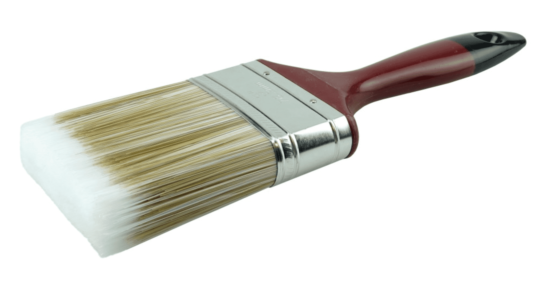 Picture of 3" Varnish Brush, Poly/Nylon Fill,  3" Trim Length, Red Foam Handle