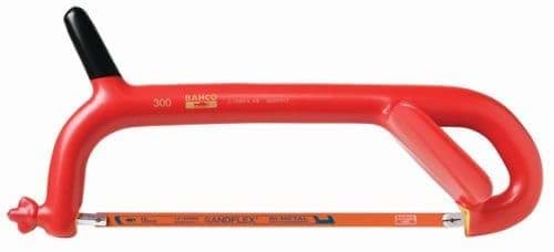 Picture of 1000V Hacksaw Frames with  Screen Handguard - Dipped Insulation