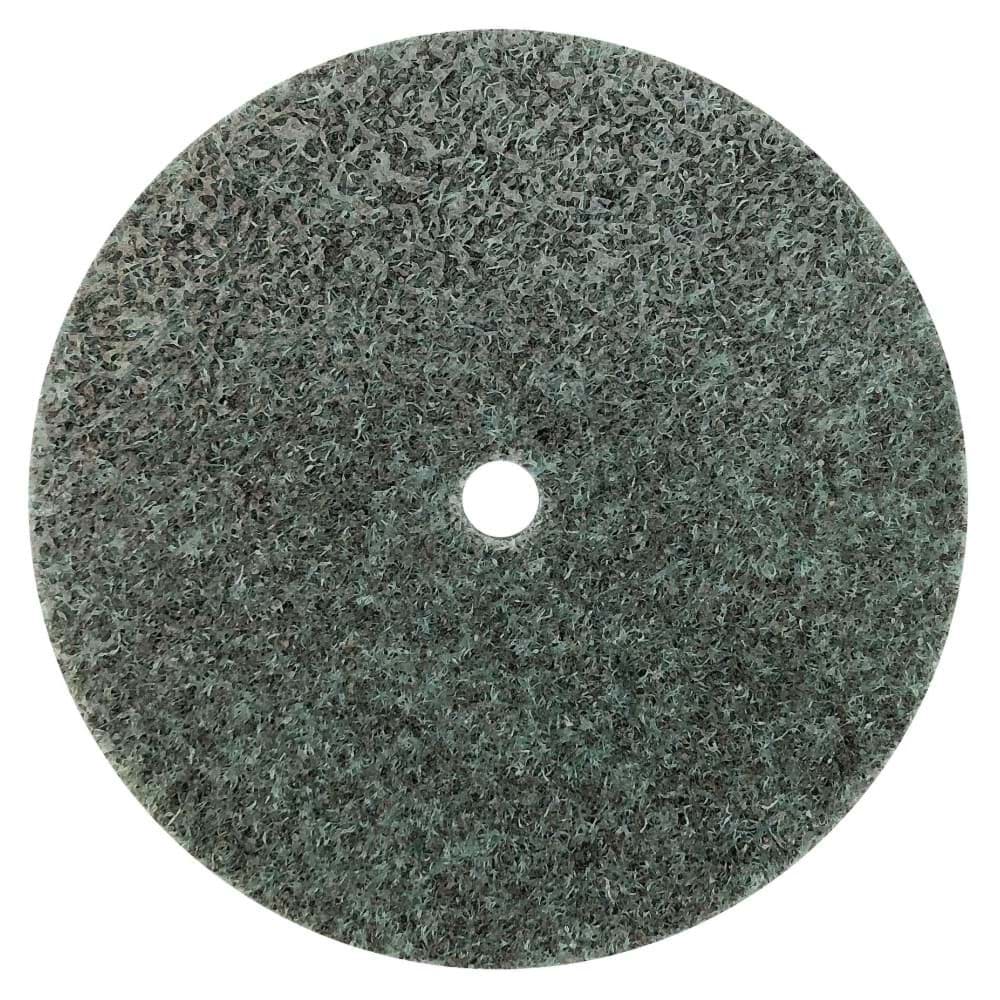 Picture of 3" x 1/8" Non-Woven Unitized Wheel, Series 8, AO - Coarse, 1/4" Arbor Hole