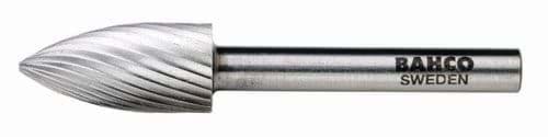 Picture of Hi Speed Steel Rotary Burrs Arch Pointed Nose 1 Medium Toothing