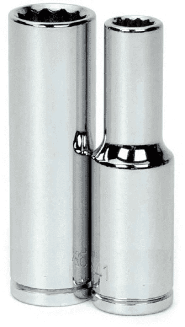Picture of Tools at Height 1/2" Drive Deep Socket, 12 Point, Metric, 34