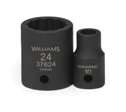 Picture of 1/2" Drive 30MM Standard Impact Socket 12 Point