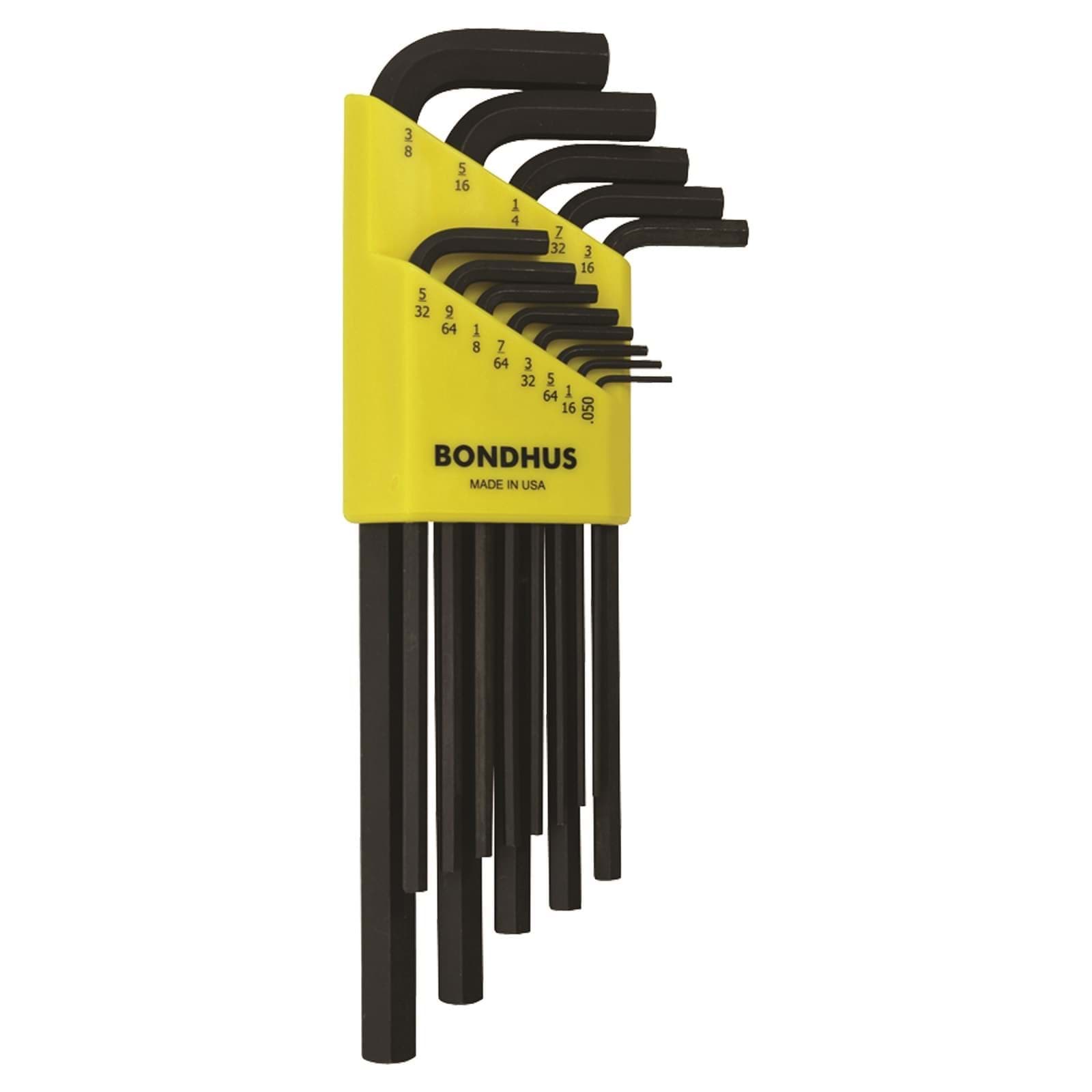 Picture of Set 13 Hex L-Wrench .050-3/8" - Long