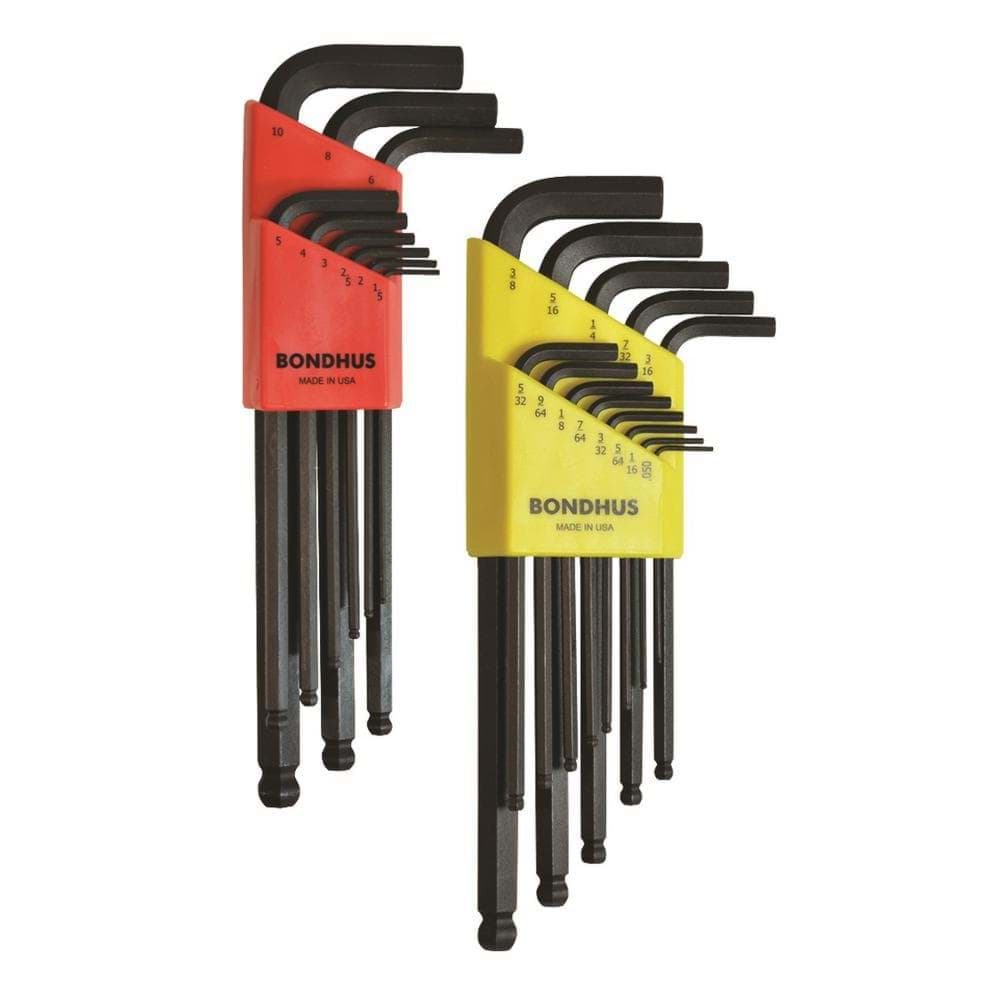 Picture of Inch/Metric Ball End L-Wrench Double Pack 10999 (1.5-10mm)
