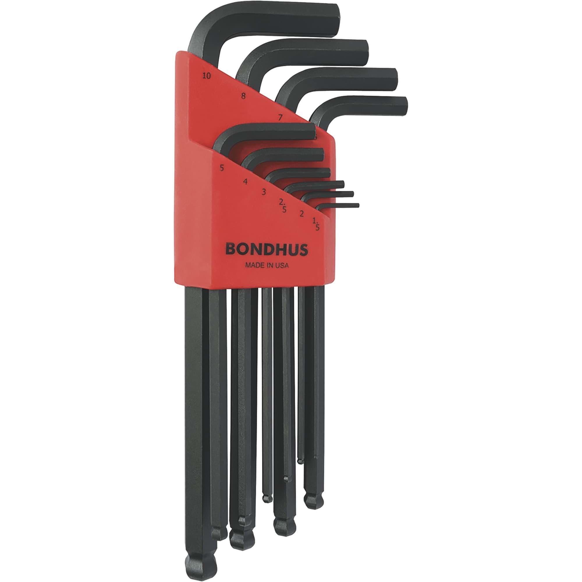 Picture of Set 10 BALL END L-Wrench 1.5-10MM(INCLUDED 7MM)