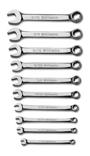 Picture of 10 Piece Miniature Combination Wrench Set