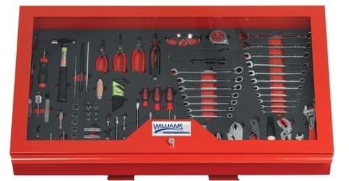 Picture of 6S Visual Control Cabinet - Red, Professional Series, Red