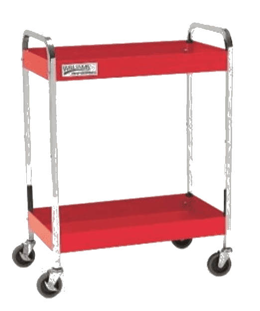 Picture of 2 Drawer 30" Service Cart, Red