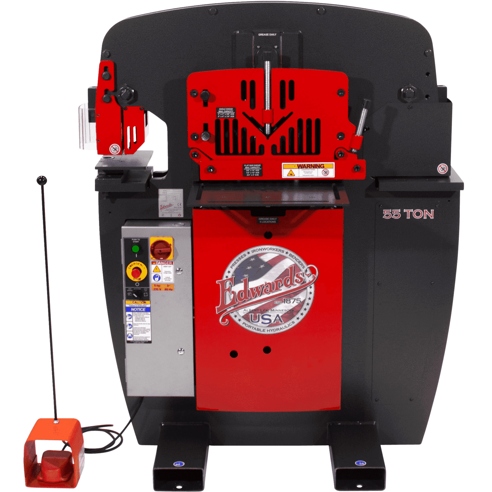 Picture of 40 Ton IronWorker 230V, 1PH, Coper Notcher