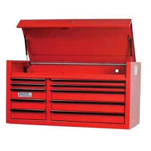 Picture of 55" Wide x 24" Deep 10-Drawer Tool Chest, Professional Series, Red